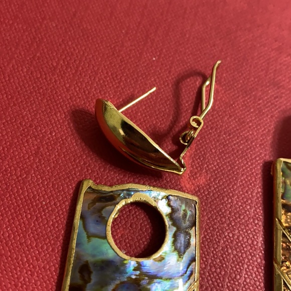 🖤Abalone💕shell earrings - Picture 3 of 9